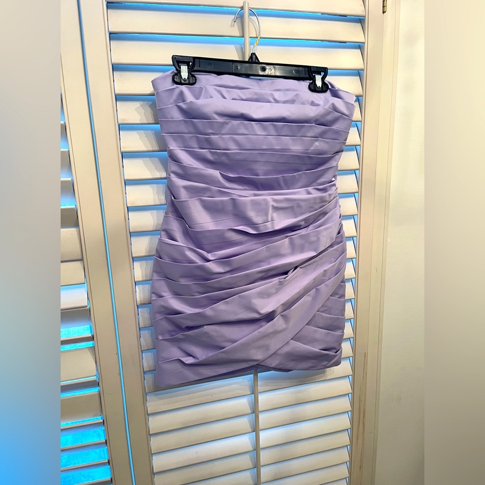 Do + Be purple mini dress. Size Medium. perfect for homecoming or school dance.
